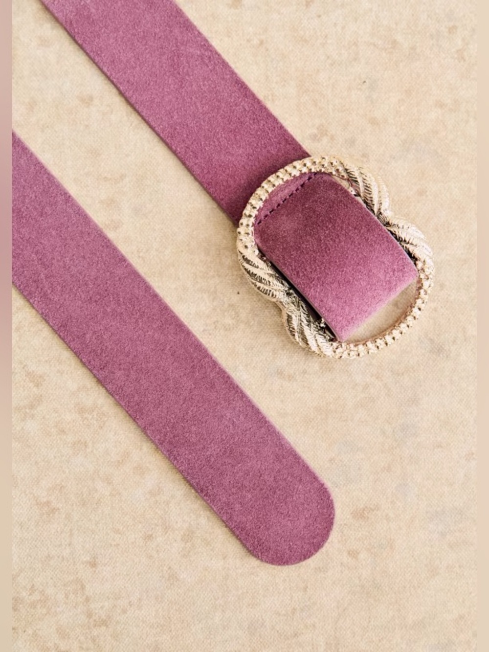 SÉZANE Lilac Artemis Belt. 80 cm. - Picture 3 of 8